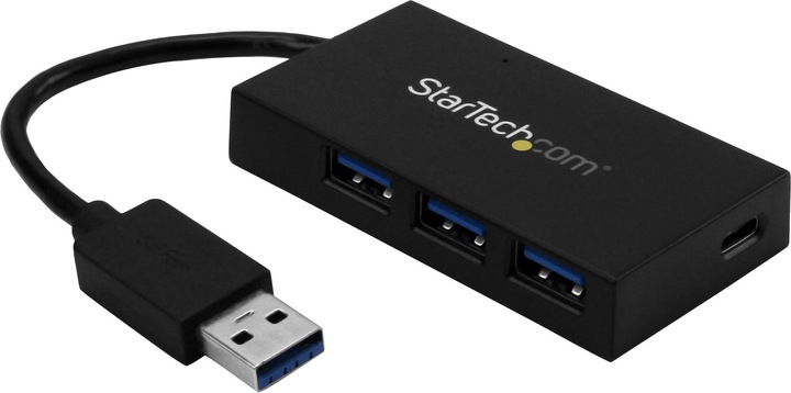 Produktbild StarTech 4 PORT USB 3.0 HUB WITH USB C (USB-C, 4 Ports)