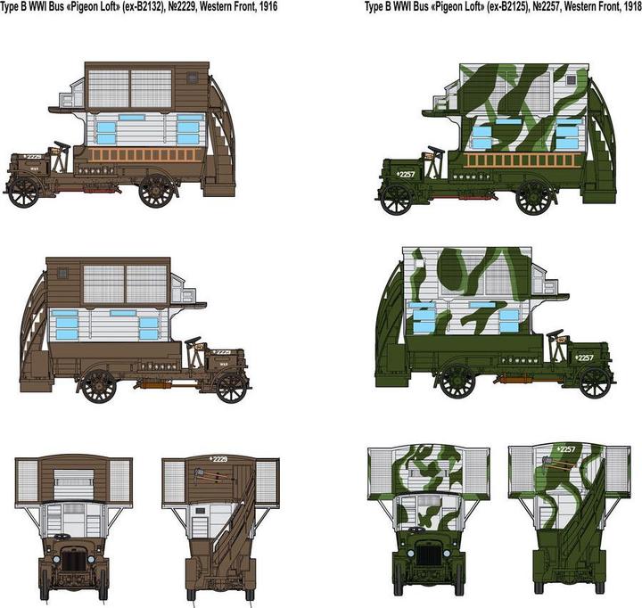 Produktbild Roden Type B WWI Bus "Pigeon Loft