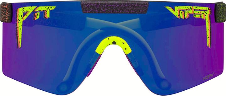 Image du produit Pit Viper The Electroshock Original Regular - HDPV Polarized (Blanc, ElectroShock, rose-violet-jaune)