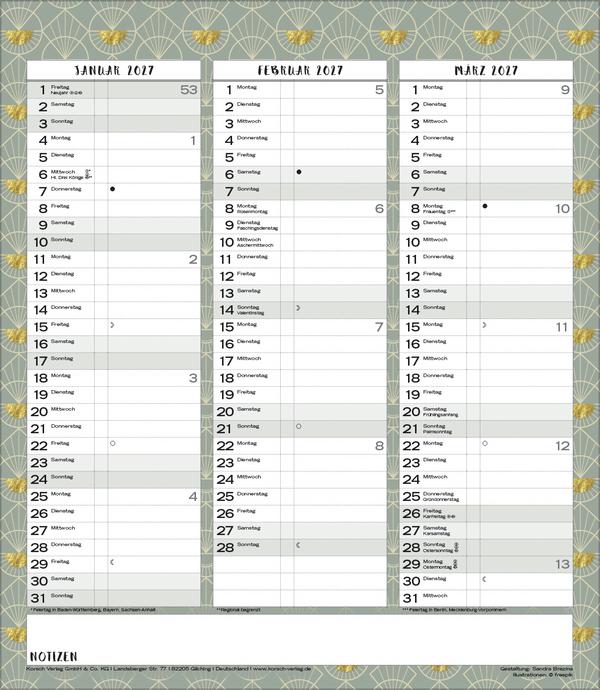 Produktbild Multiplaner - Time for glamour