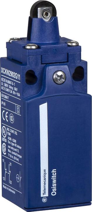 Image du produit TE Sensors Limit Switch 1NO1NC ISO20 Roller Plunger