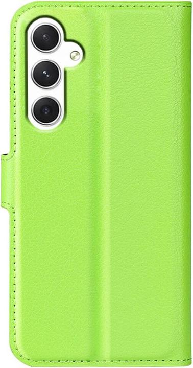 Actual product image Cover-Discount Leather case cover green (Samsung Galaxy S24)
