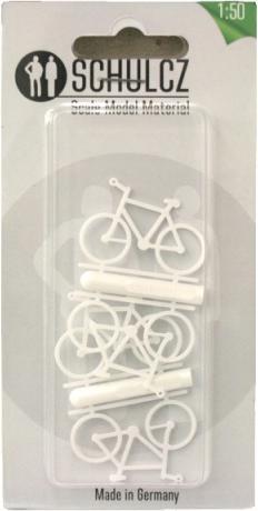 Actual product image Schulcz Model vehicle bicycle 1:50 white 5 pcs.