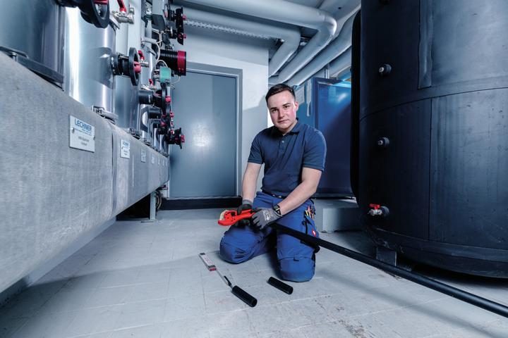 Actual product image Rothenberger Plastic pipe shears ROCUT TC (300 mm)