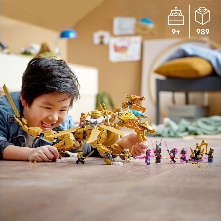 Image du produit LEGO Le dragon d'or Ultragold de Lloyd (71774, LEGO Ninjago)