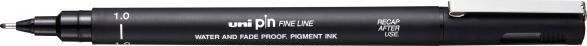Produktbild Uni-ball Pin Fineliner (Black, 1 x)