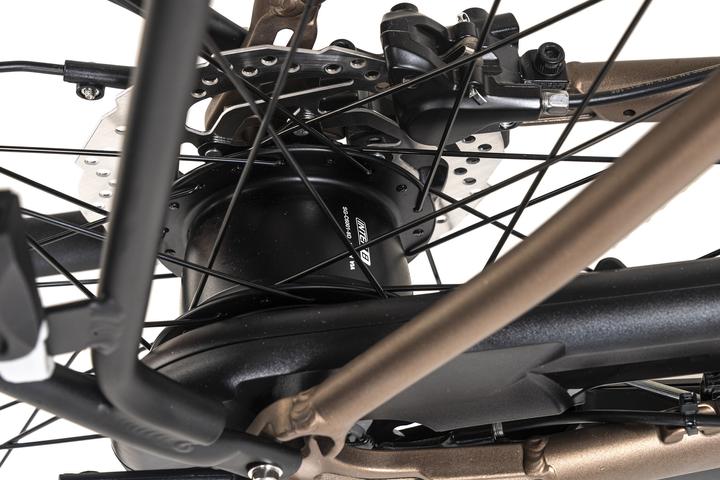 Immagine prodotto Adore E-Citybike 28" city bike in alluminio CX-290 motore centrale 60NM / 15Ah bronzo opaco (44 cm)