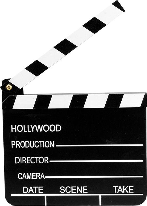 Produktbild Amscan Filmklappe Hollywood 17.8x25.3cm (1 Stück)
