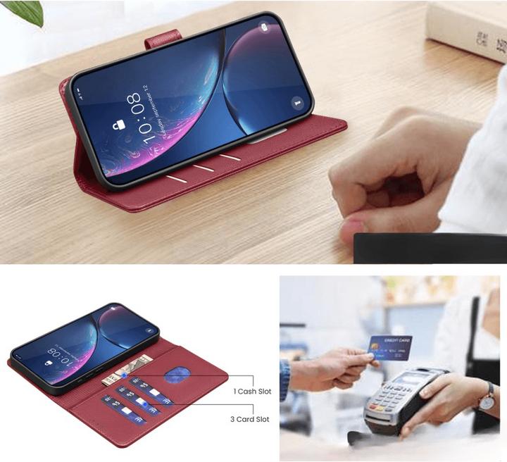 Immagine prodotto Binfen Color Galaxy S25 Ultra - BINFEN Leder Etui Hülle mit RFID Blocker (Samsung Galaxy S25 Ultra)