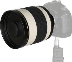 Produktbild Walimex 800/8,0 DSLR Spiegel Sony A (Canon EF, Vollformat, APS-C / DX)