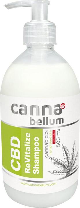 Produktbild Cannabellum CBD ReVitalize Haarshampoo 500ml (Flüssiges Shampoo)