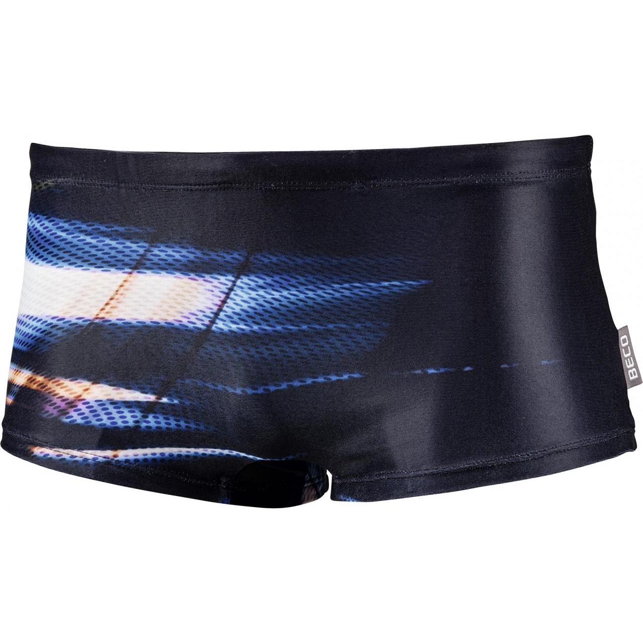 Beco, Herren, Badehose, Beermann GmbH Badehose Herren Standard schwarz/bunt 9, Schwarz, (9)