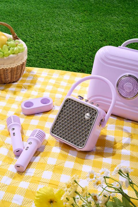 Actual product image Divoom SongBird-SE purple (8 h, Rechargeable battery operated)