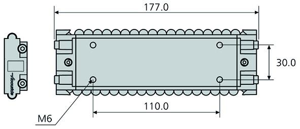 Actual product image Accuride DA0116RC