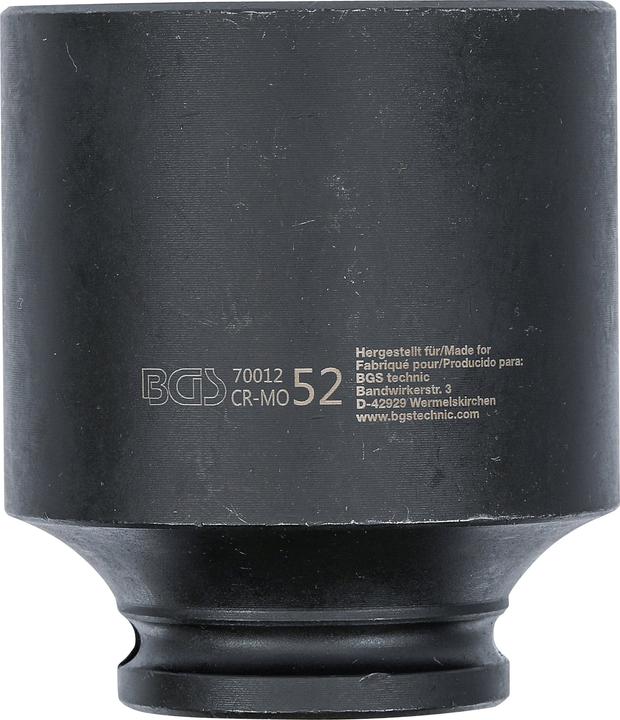 Actual product image BGS Kraft-Steckschlüssel-Einsatz (52 mm)