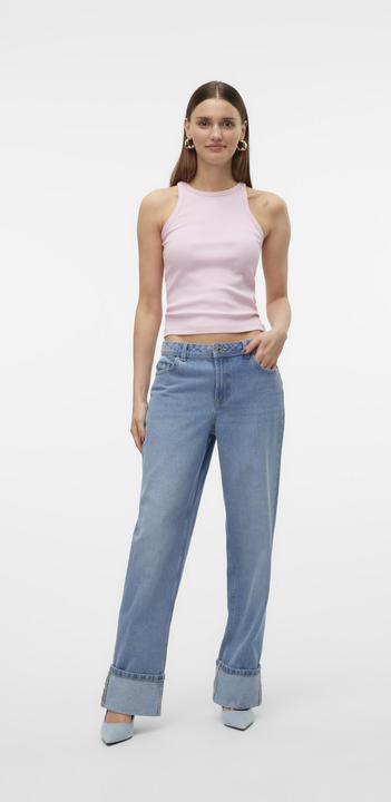 Actual product image Vero Moda VMEVELYN Niedrige Taille Locker geschnitten Jeans Weit geschnitten (W29/L32)
