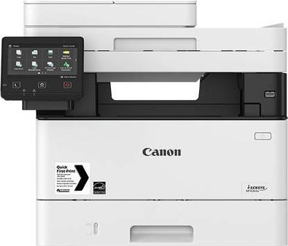 Actual product image Canon i-SENSYS MF421dw A4 mono laser multifunction printer print copy scan 1.200x1.200dpi 38ppm WLAN (Laser, Black and white)