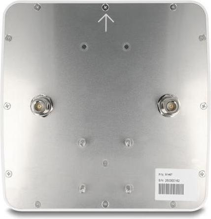 Produktbild Delock 5G 3300 - 5000 MHz MIMO Antenne 2 x N Buchse 9 dBi direktional Wand- und (5G)