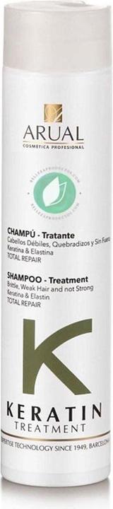 Image du produit Arual Shampooing réparateur Traitement à la kératine (250 ml) (250 ml, Shampoing liquide)