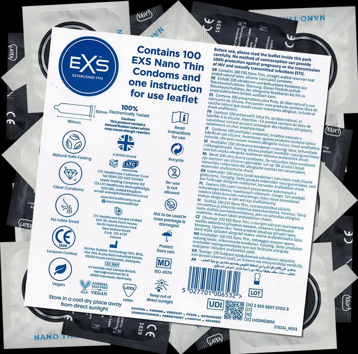 Actual product image EXS Nano Thin (100 pcs.)
