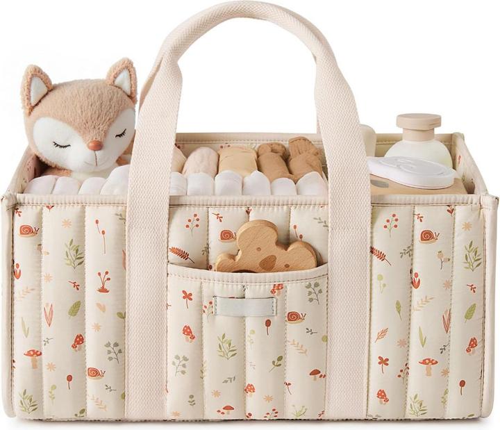 Only-Bags.Store Windel Caddy Organizer, Babywindel Caddy für Windelstation