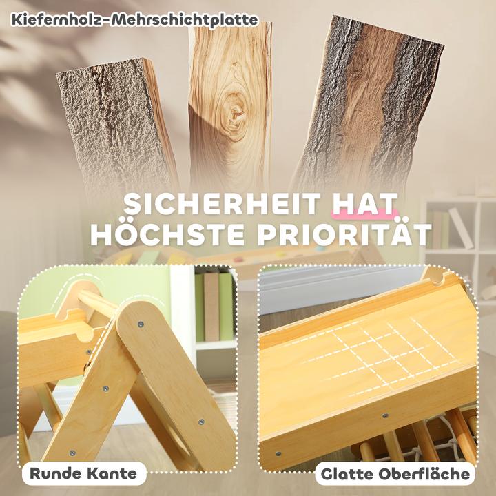 Image du produit Aiyaplay Klettergerüst Kiefernholz, Mehrschichtenplatte Mehrfarbig