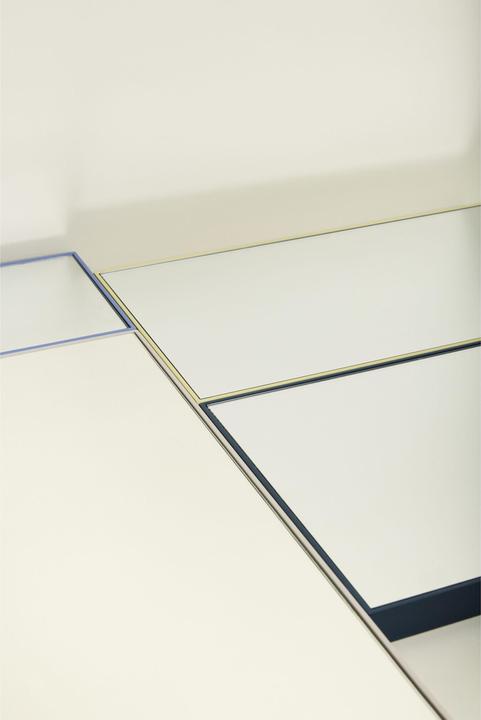 Actual product image Hübsch Shine Mirror Medium Yellow (4 x 40 cm)