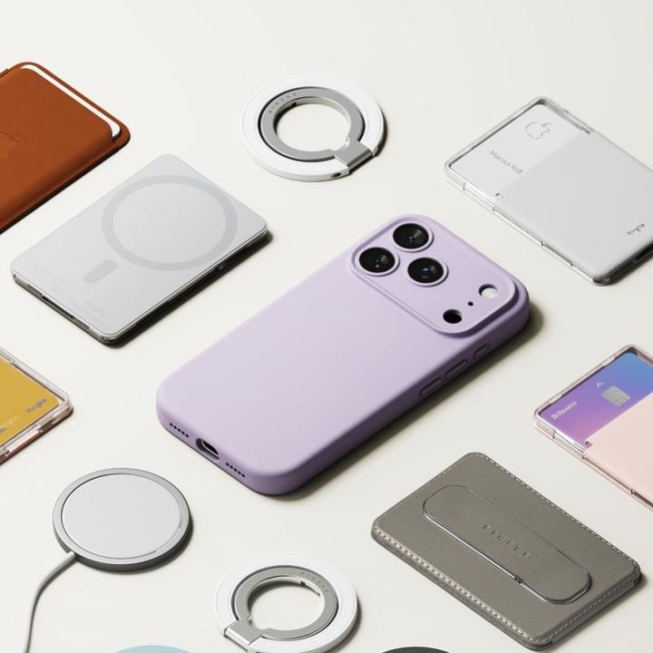 Produktbild Ringke Silikon Magnetische MagSafe Hülle für iPhone 17 Pro - Schwarz (Apple iPhone 17 Pro)