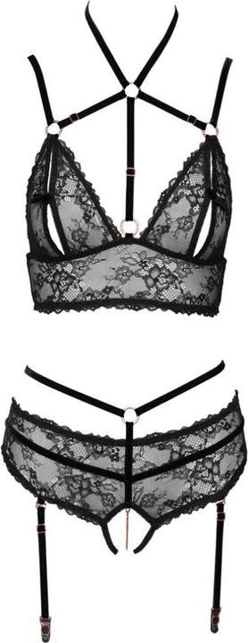 Produktbild Abierta Fina BH Set schwarz S (S)