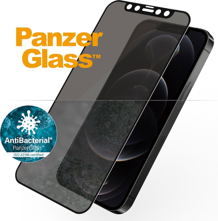 Actual product image PanzerGlass Case Friendly Privacy (1 Piece, Apple iPhone 12, Realme 12 Pro+)