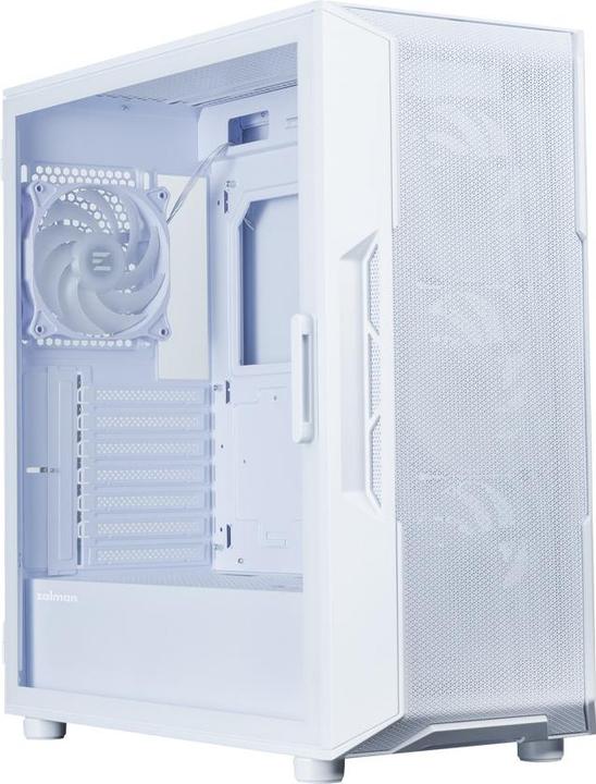 Produktbild Zalman GHE i3 Neo ARGB V2 Tempered Glass PC-Gehäuse ATX - Weiss (ATX, Mini-ITX)