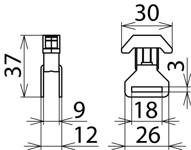 Produktbild Dehn Anschlussklemme 35mm grün/gelb für 919015 (Anschlussleiste)