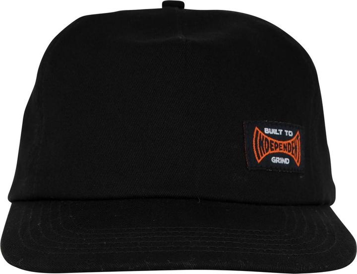 Actual product image Independent Built To Grind Snapback Cap