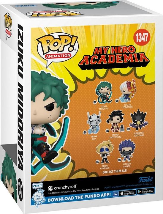Actual product image Funko My Hero Academia POP! animation vinyl figurine Deku (BKwhip) 9 cm