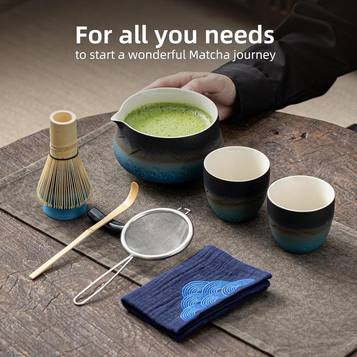 Produktbild Teanagoo 9-teiliges Matcha Tee-Set mit Schneebesen und Schalen
