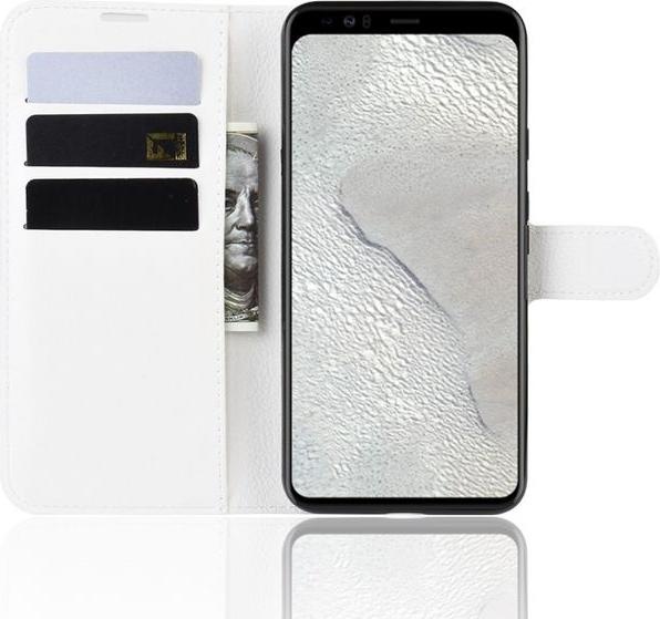 Actual product image MU Classic Litchi Leather Bookcover Series (Google Pixel 4 XL)