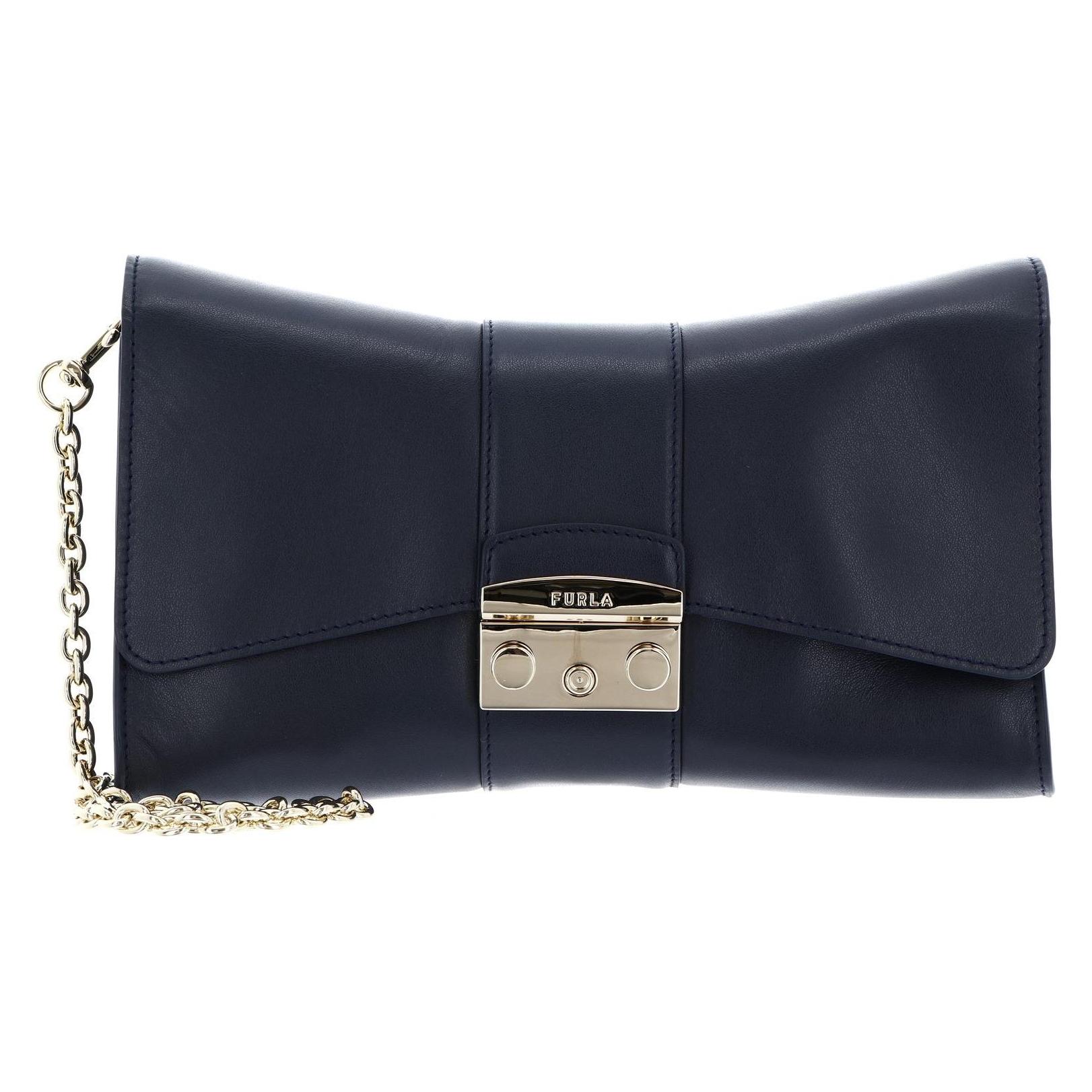 Furla, Damen, Handtasche, Metropolis Shoulder Bag Remix, Blau