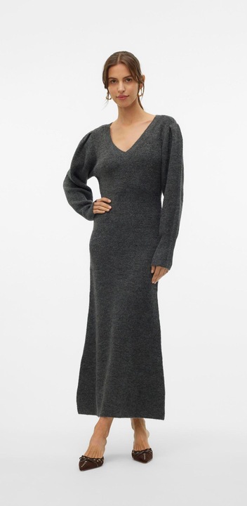 Immagine prodotto Vero Moda VMANGALINA Abito lungo in maglia (XS)