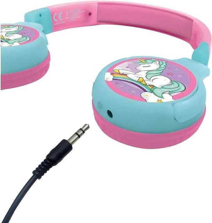 Immagine prodotto Lexibook Unicorno - Cuffie Bluetooth® 2 in 1 pieghevoli (HPBT010UNI)