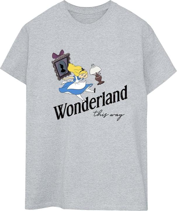 Disney Alice In Wonderland This Way TShirt (S)