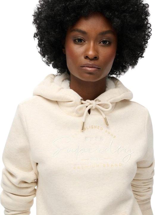 Image du produit Superdry Sweat à capuche et logo métallisé Luxe (XXS)