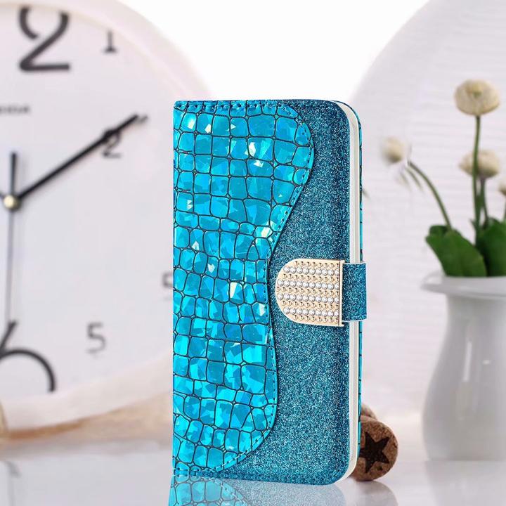 Immagine prodotto PhoneLook Fourre Flip Croco Strass (Apple iPhone 11)