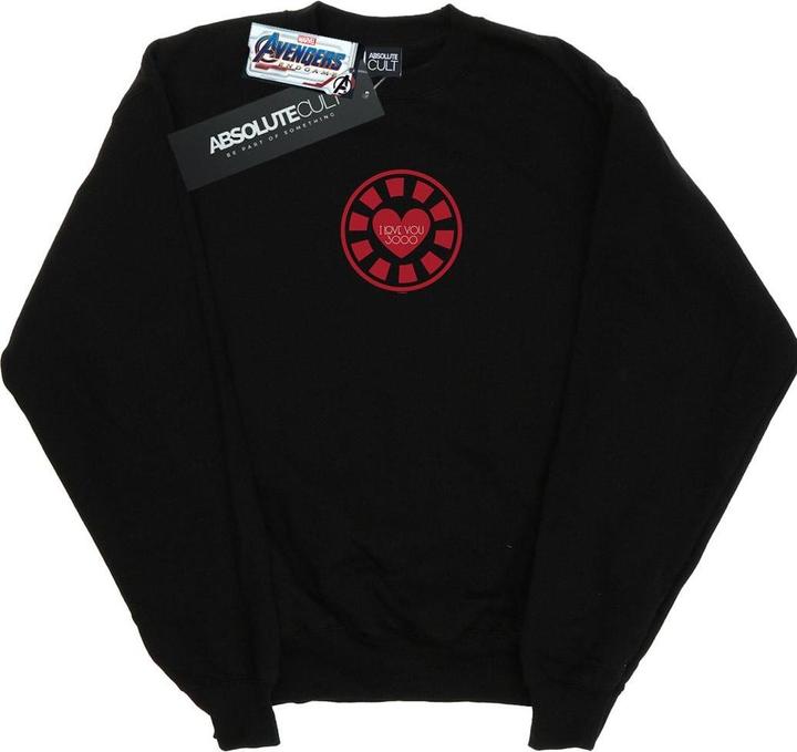 Immagine prodotto Donna/Ladies Avengers Endgame I Love You 3000 Tony Stark Felpa con cuore (M)