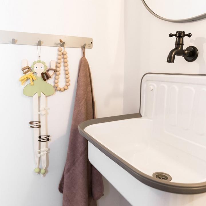 Image du produit Tresxics Flor Poupée Porte-Cheveux Kit DIY, Jaune