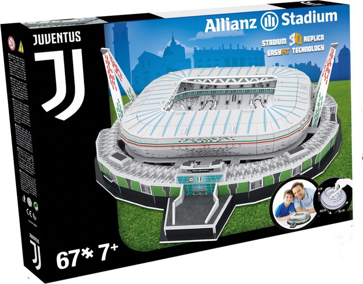 Produktbild Nanostad Juventus Turin Allianz Stadion (67 Teile)