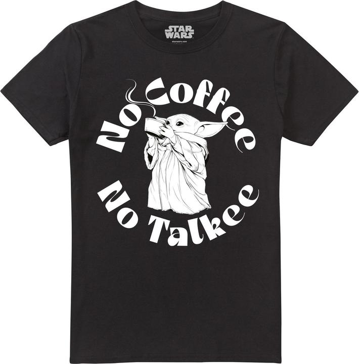 Image du produit Star Wars - T-shirt NO COFFEE NO TALKIE - Homme (L)