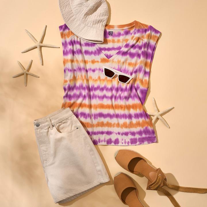 Actual product image La Redoute Collections High Waist Jean Shorts (34)