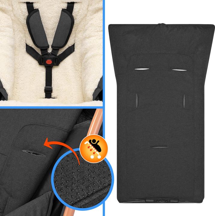 Actual product image Monzana Baby footmuff