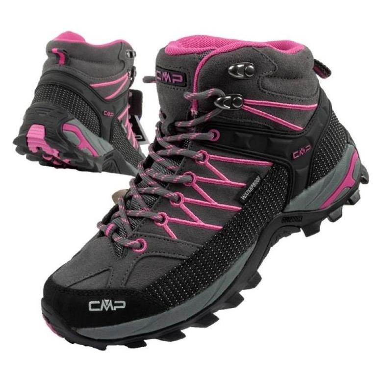 Cmp Campagnolo, Damen, Wanderschuhe, Women's Rigel Mid Trekking Shoes Waterproof (42), Grau