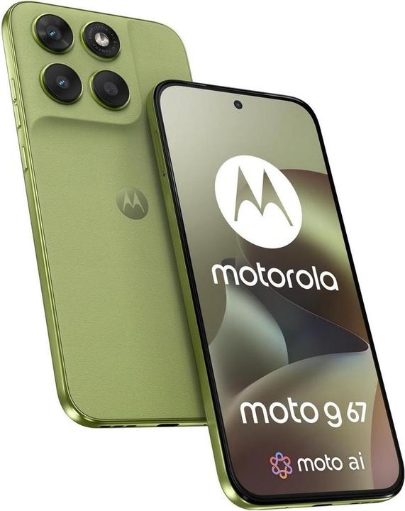 Actual product image Motorola G67 5G 8/256GB Nile (256 GB, Pantone Nile, 6.78", Dual SIM, 5G)